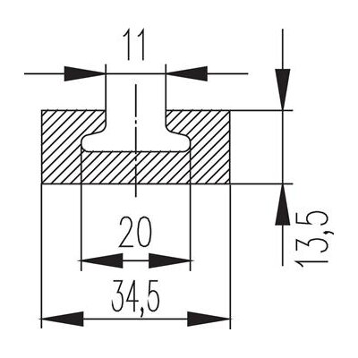 Airline lashing track
